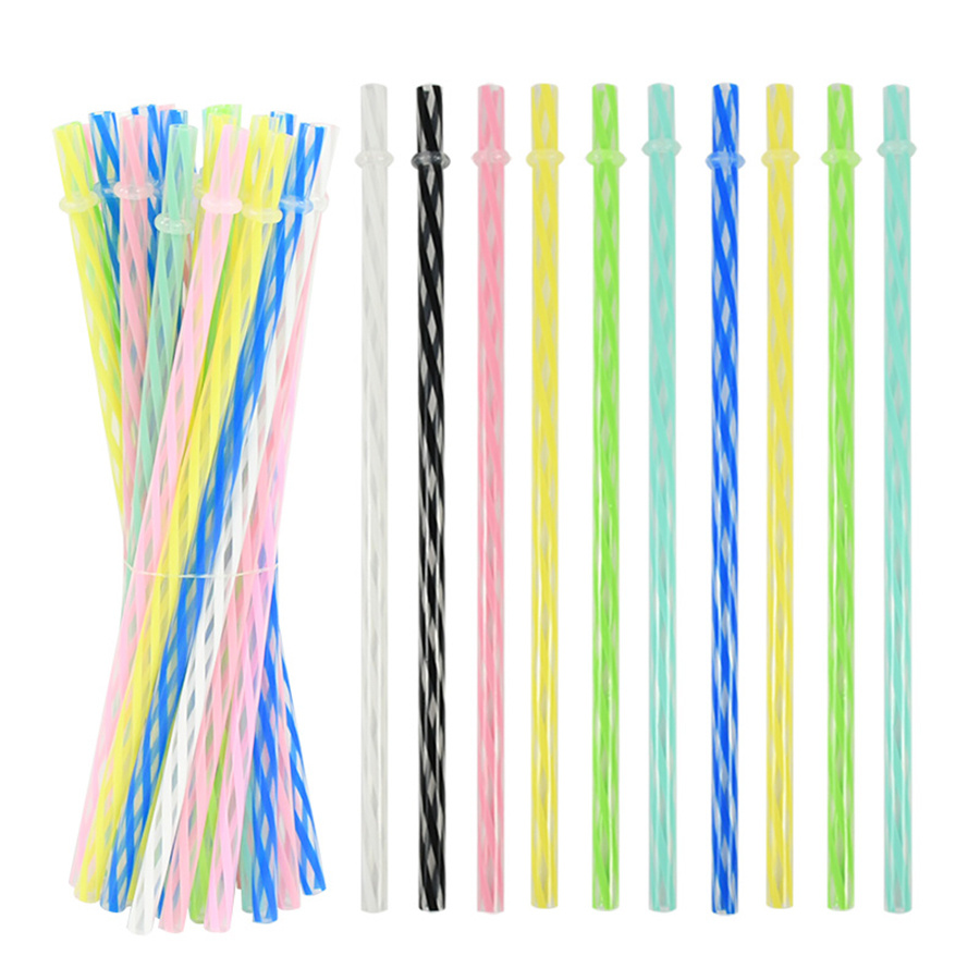 Wedding Supply Bulk - 25 Pajitas de Plástico Reutilizables con