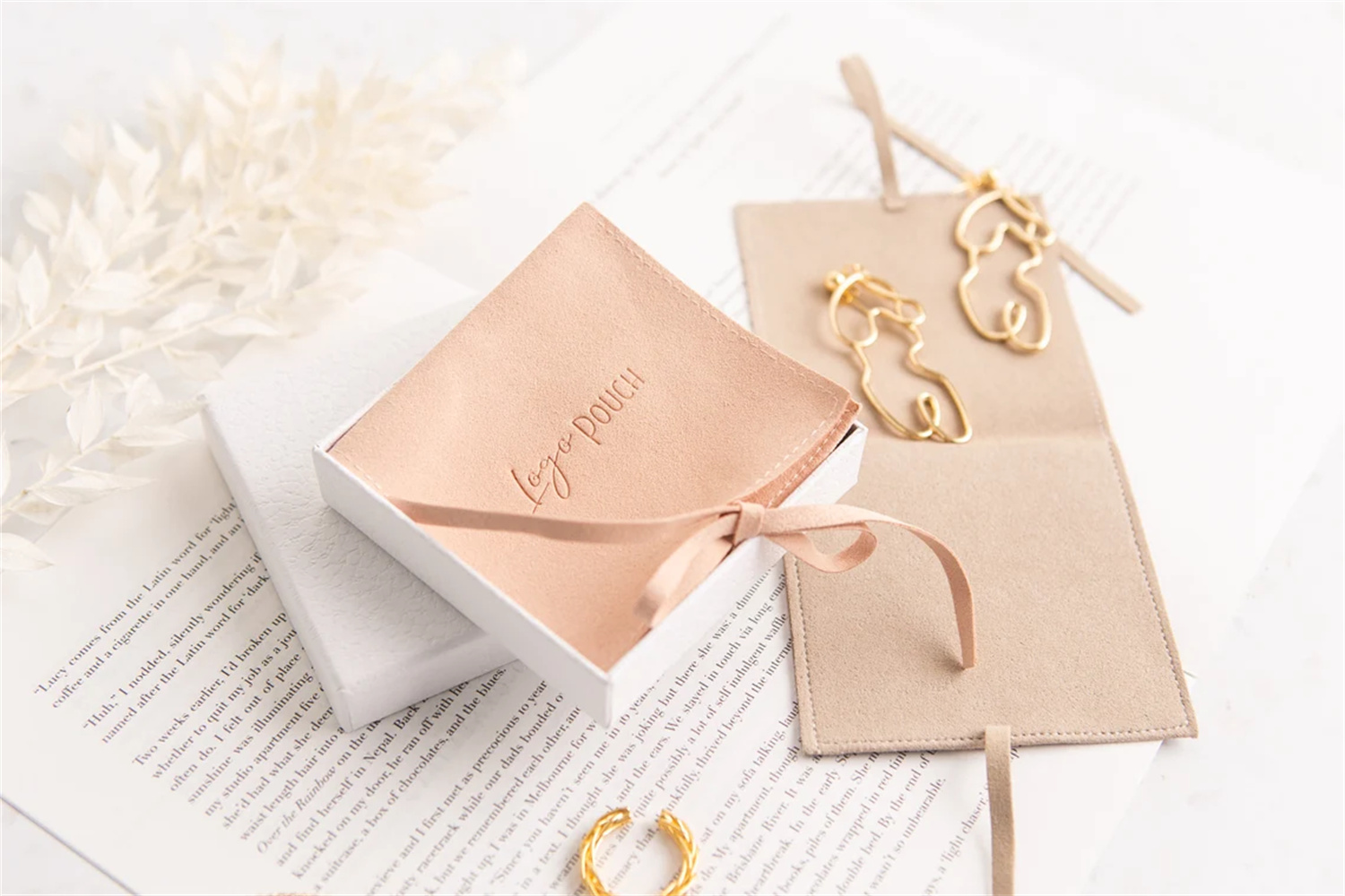 Wedding Solution - Bolsa de regalo de joyería Chloe