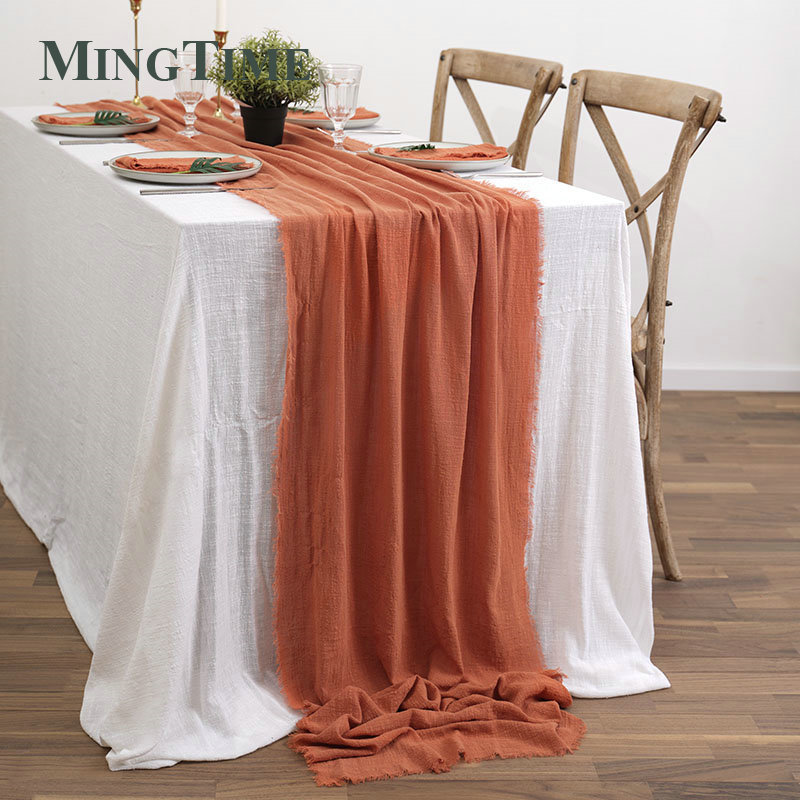 Wedding Supply Rentals - Corredores de mesa de gasa de
