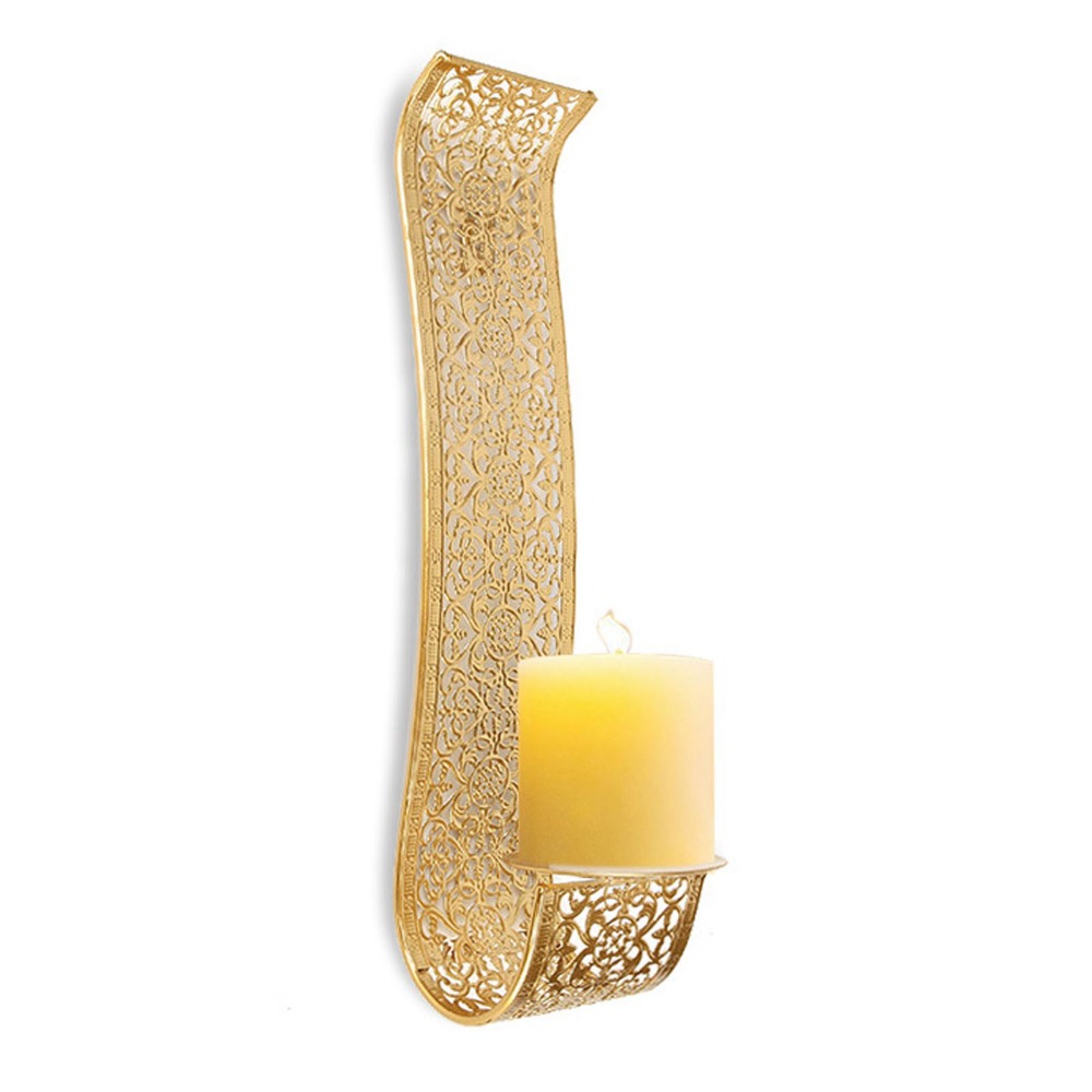 Candelabro de pared de hierro  - Wedding Solution reseña y precio