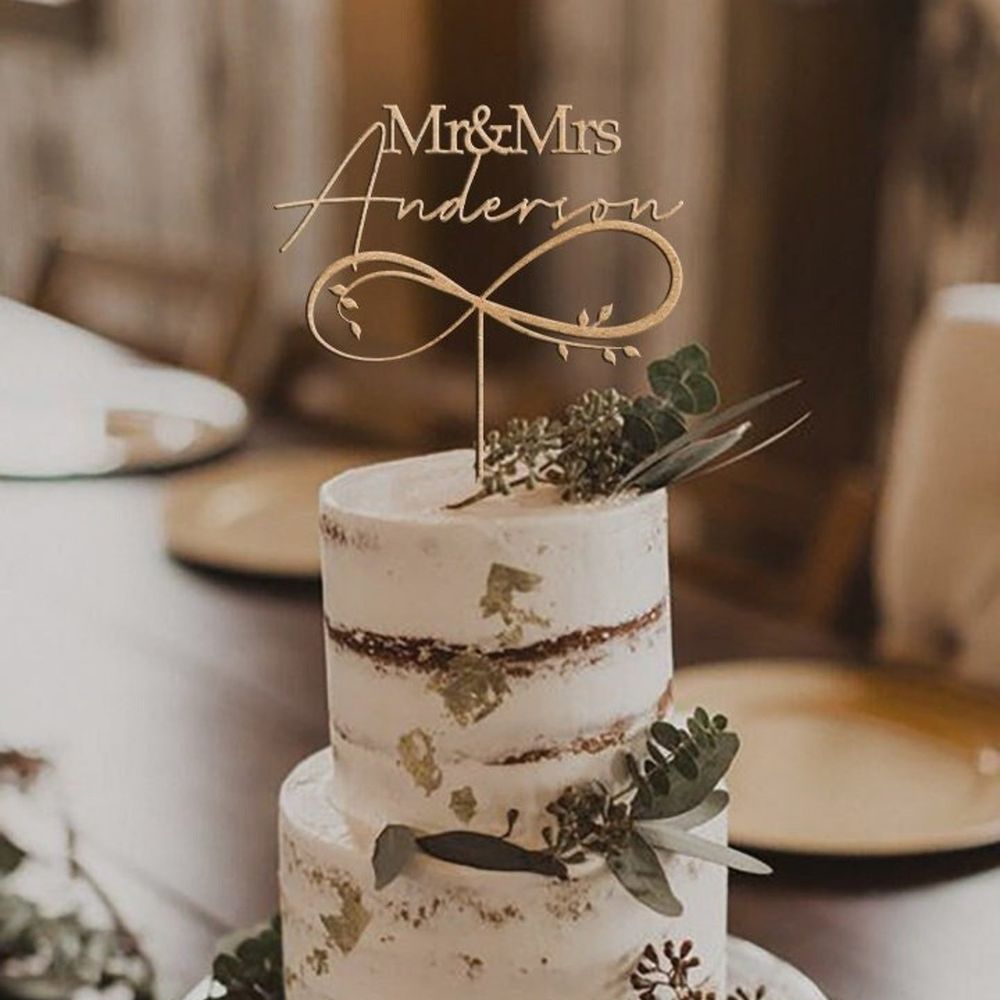 Adornos de tarta personalizado - Wedding Supply Rentals reseña y precio