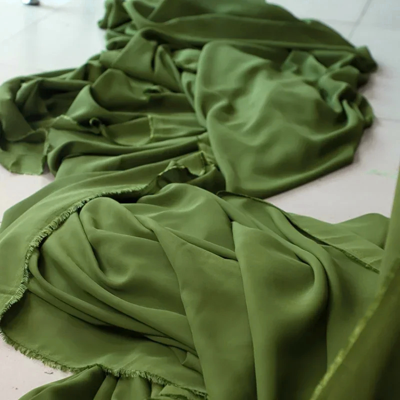 Georgette-tela de gasa verde o - Wedding Backdrop Curtain reseña y precio