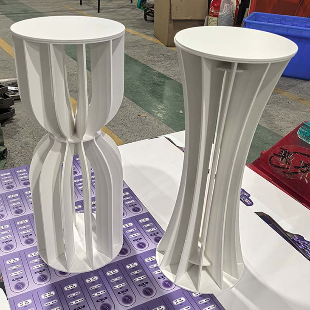 Soporte de flores de PVC con f - Wedding Supply Rentals reseña y precio