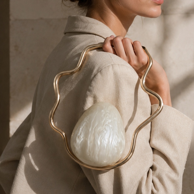 Bolso de mano mini de acrílico - Wedding Vendor reseña y precio