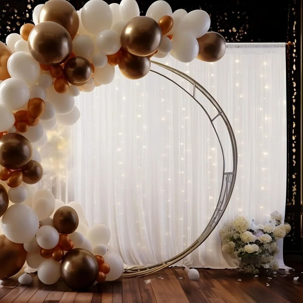 Cortinas Blancas para Fondo de - Wedding Backdrop Curtain reseña y precio