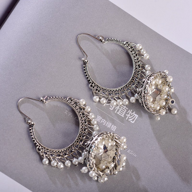 Nueva joyería india Jhumka par - Indian Wedding Supply reseña y precio
