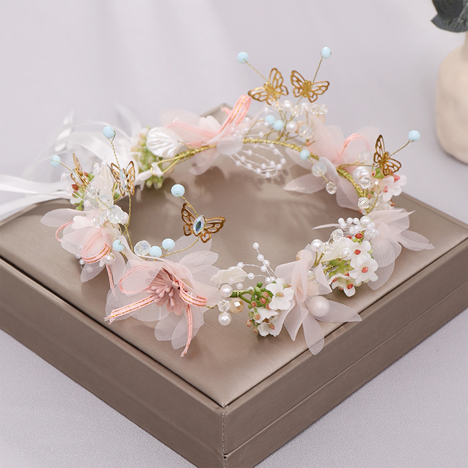 Diadema de Flores para Mujer y - Wedding Supply Store reseña y precio