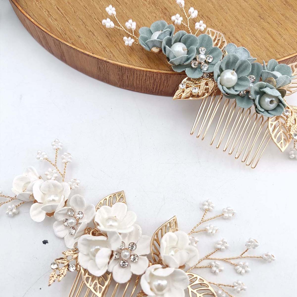 Peineta de cristal con perlas  - Wedding Supply Store reseña y precio