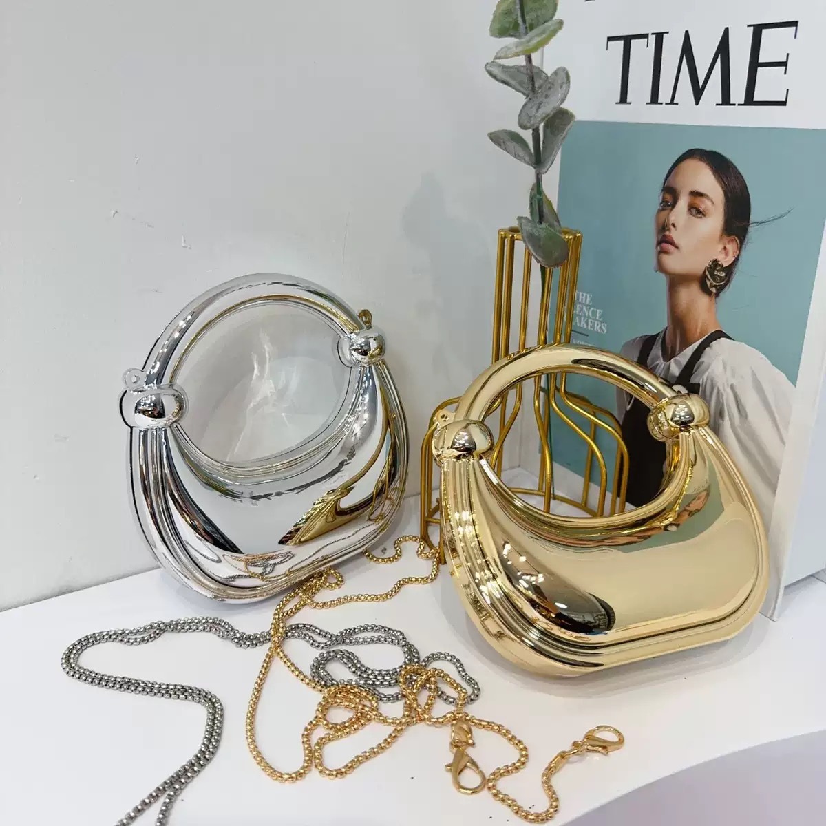Mini bolso de noche dorado, mo - Wedding Vendor reseña y precio