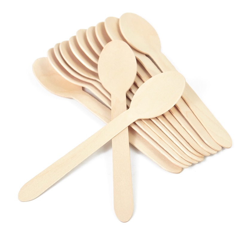 Cuchara de madera desechable,  - Wedding Supply Rentals reseña y precio