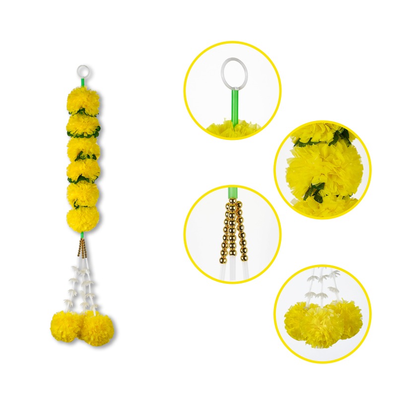 Guirnalda de Luces con Flores  - Indian Wedding Decor Supply reseña y precio