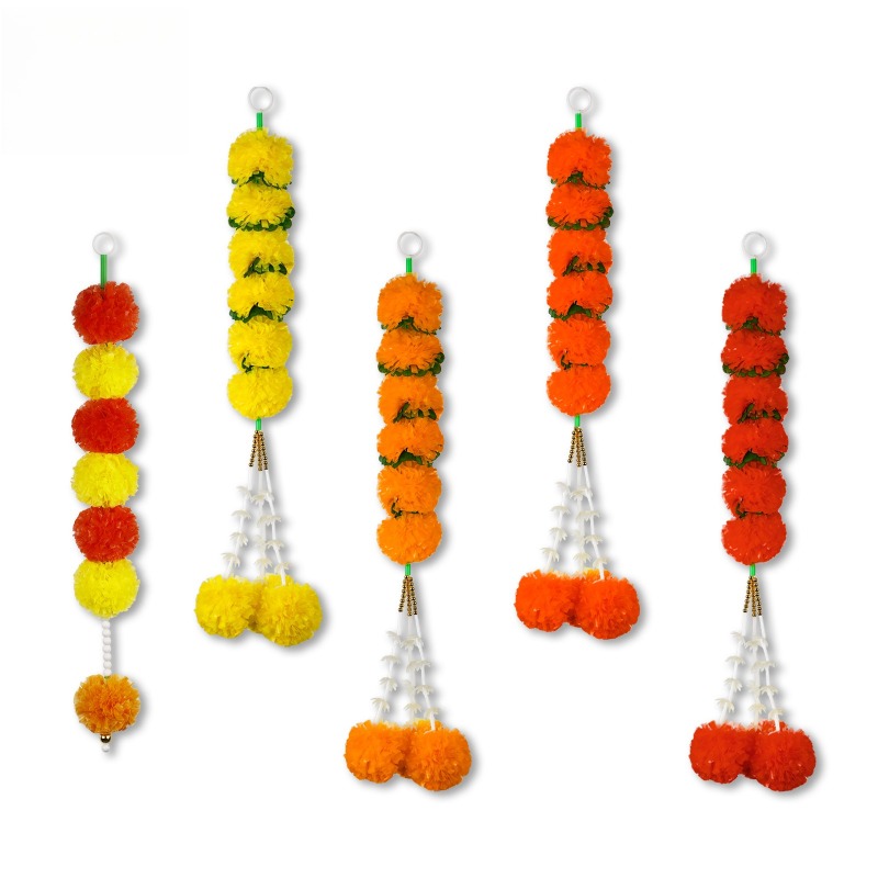 Guirnalda de Luces con Flores  - Indian Wedding Decor Supply reseña y precio