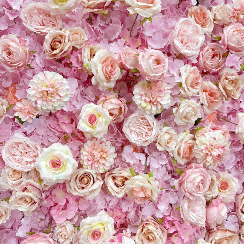 Uflower rosa hortensia tela fl - Wedding Backdrop Curtain reseña y precio