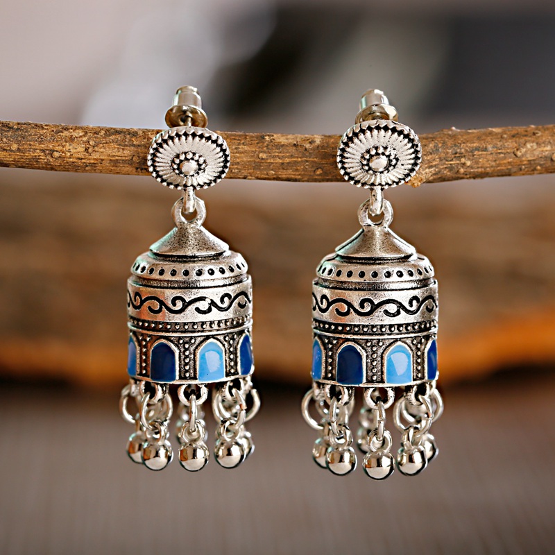 2020 joyería india Jhumka Jhum - Indian Wedding Supply reseña y precio