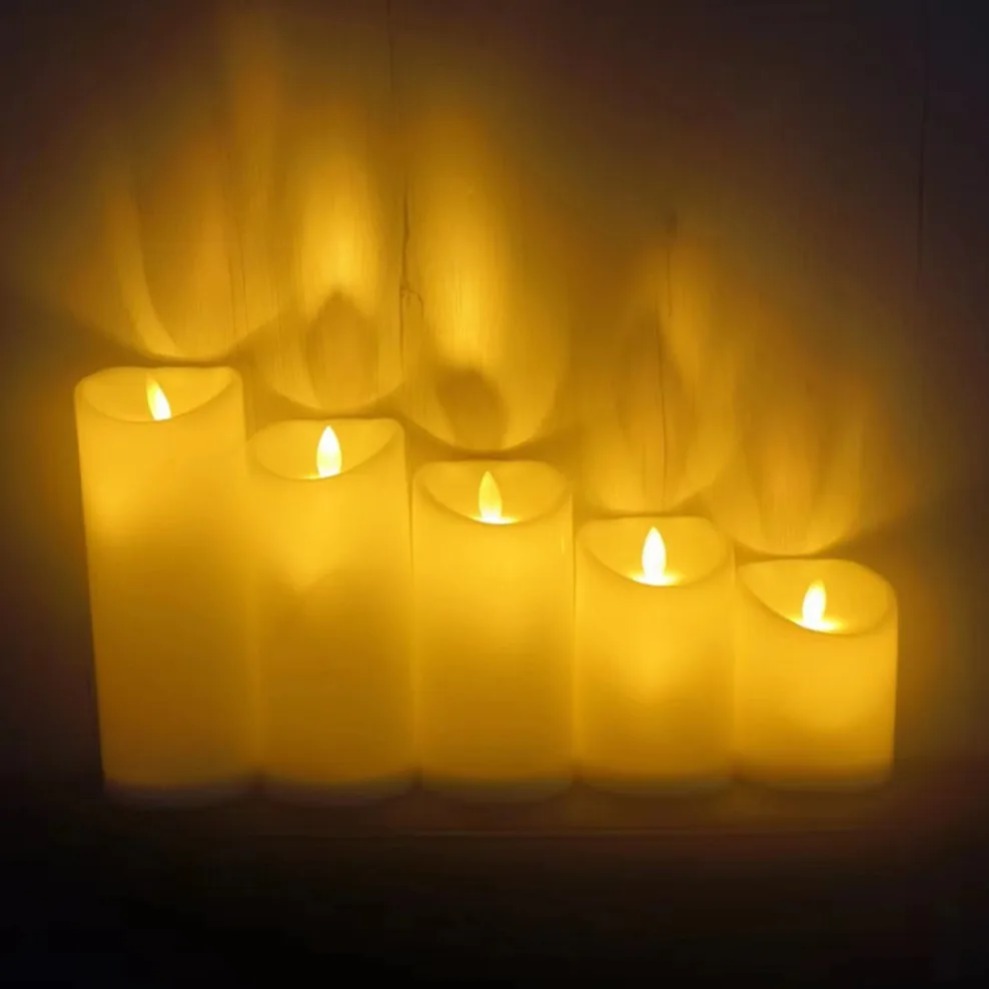 Lámpara de vela eléctrica LED, - Wedding Power Supply reseña y precio