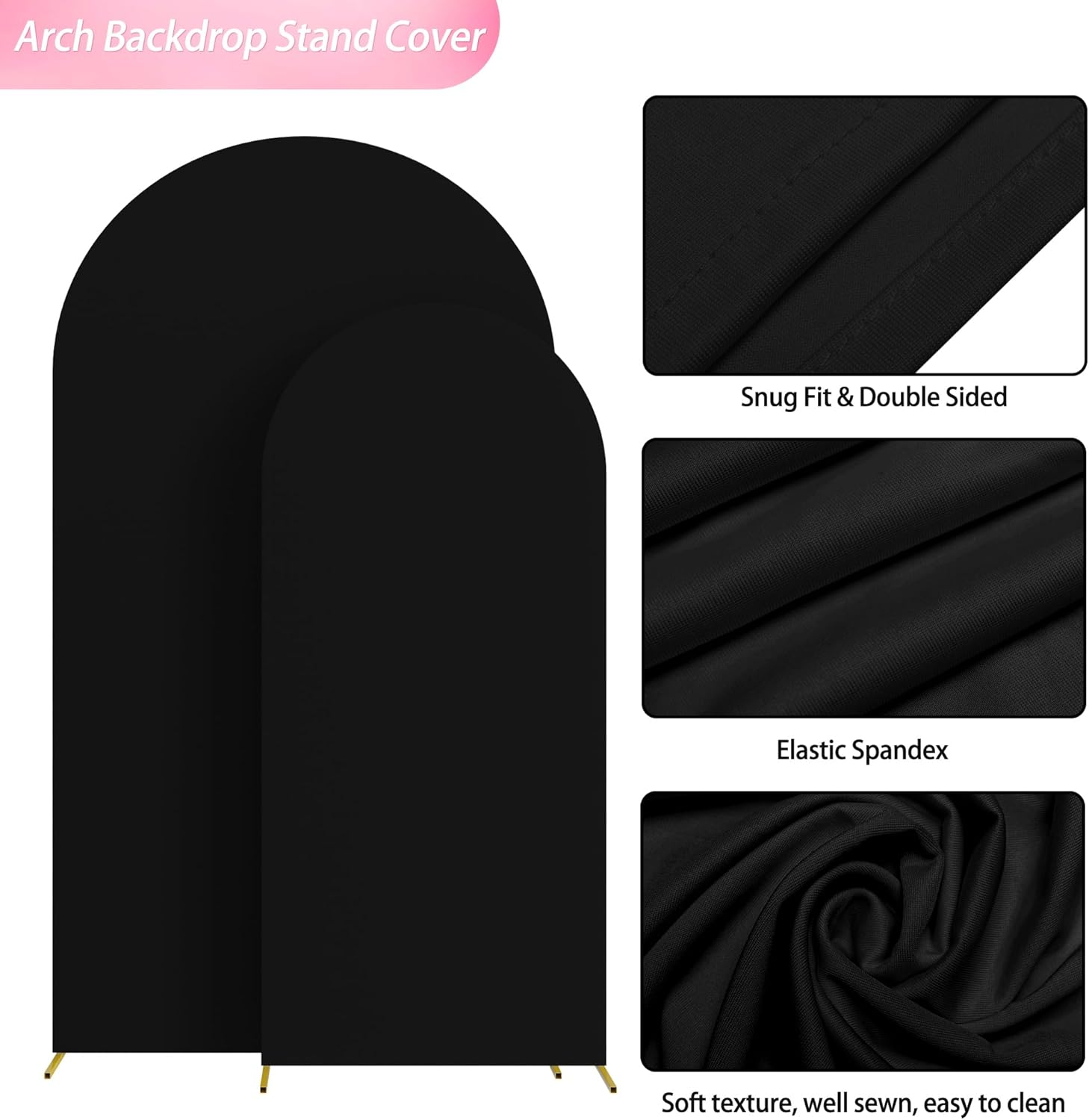 Cubierta de fondo de arco de b - Wedding Backdrop Curtain reseña y precio
