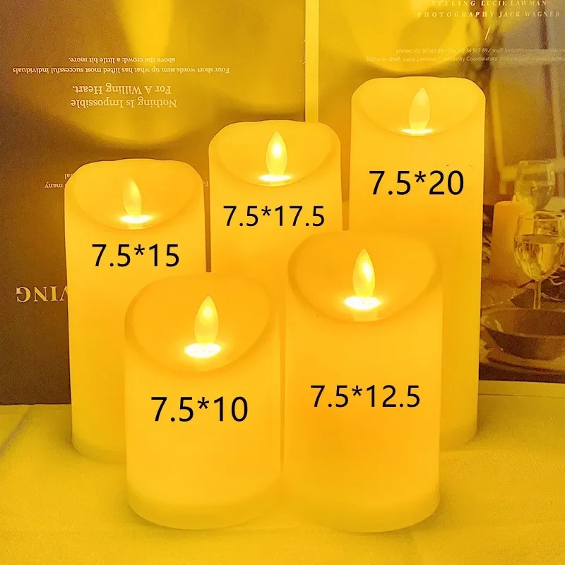 Velas LED sin Llama con Efecto - Wedding Power Supply reseña y precio